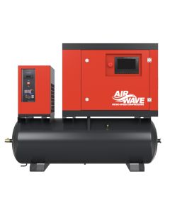 Long Term Hire, Airwave Micro-Speed, Variable Speed Compressor, 7.5hp/5.5Kw-400V, 21 CFM, 6-10 Bar 200L Tank Mounted + Dryer