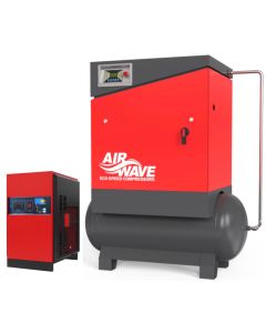 Long Term Hire, Airwave Eco-Speed 15hp/11Kw Compressor 52 CFM, max 10 Bar 300L Tank Mounted + Dryer