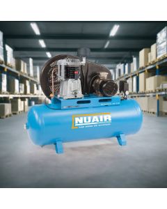 NuAir, NB4/200 FT 4 STATIONARY, 4hp/3Kw, 18 CFM, 10 bar, 200L Tank
