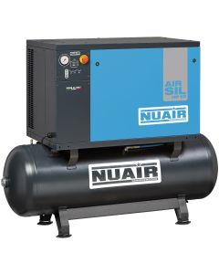AIRSIL3 NB10/10FT-500 SD, 10hp/7.5Kw, 42 CFM,10 bar, 500L Tank, Low Noise Level, Oil Lubricated.