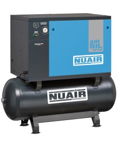 AIRSIL2 NB7/7.5FT-270LT, 7.5hp/5.5Kw, 30 CFM,10 bar, 270L Tank, Low Noise Level, Oil Lubricated.