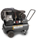 NuAir, NB2800B/50/2M TECH PRO - PORTABLE (13A) 2hp/1.5Kw, 9 CFM,10 bar, 50L Tank, Lower Noise Level, Oil Lubricated.