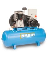 NuAir, NB10/270 FT 10 DS, STATIONARY, 10hp/7.5Kw, 42 CFM, 10 bar, 270L Tank