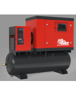 Airwave Micro-Speed, Variable Speed Compressor, 5.5hp/4Kw-400V, 17 CFM, 6-10 Bar 200L Tank Mounted + Dryer